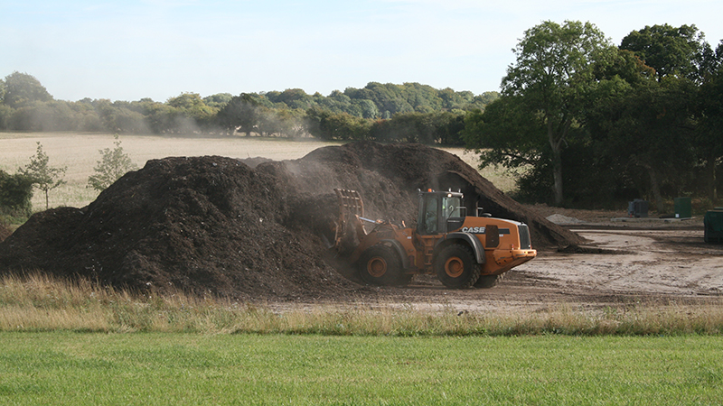 Laverstoke composting. photo: Phil Sumption