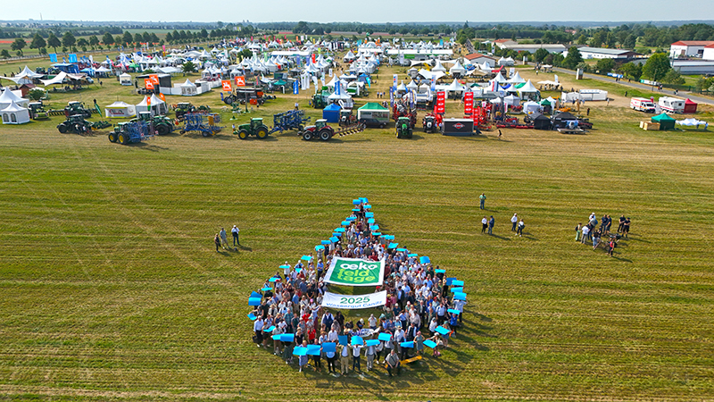 Picture from the opening ceremony of the Oekofeldtage 2025 
