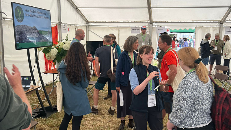 Discussions after the Feed the Soil session